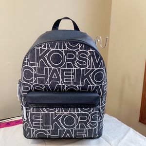 Michael Kors Cooper Graphic Logo Backpack